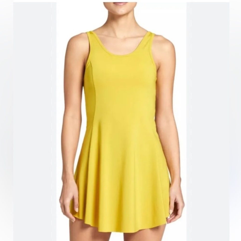 DSG Vibrant Yellow Mini Dress